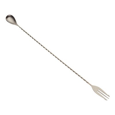Barfly Stainless Steel Mixing Fork 15 3/4 inch Twisted Design for Cocktail Ga...