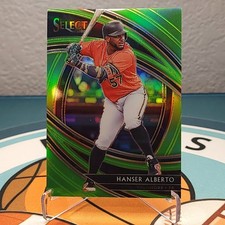 2020 Panini Select - Premier Hanser Alberto #133 Neon Green Prizm /99