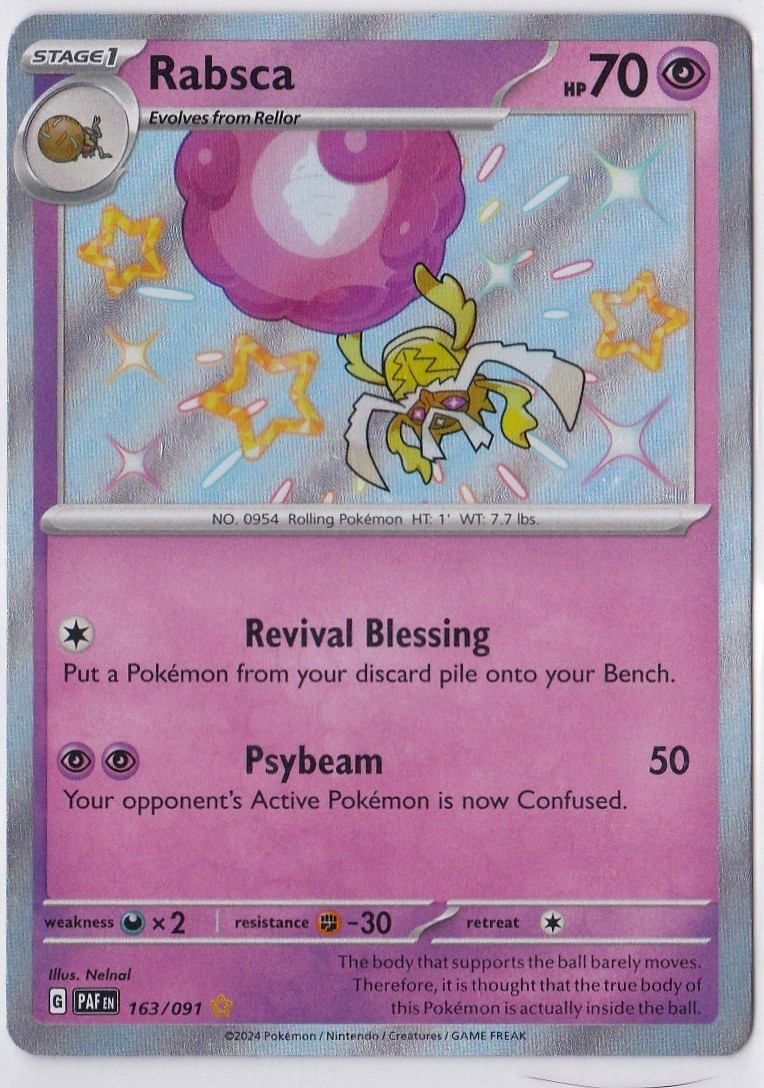 Rabsca 163/091 SV: Paldean Fates Holo
