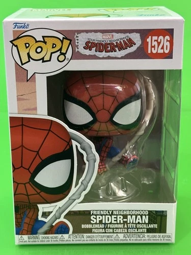 Funko Pop! Marvel Your Friendly Neighborhood Spider-Man #1526 Spider-Man New!!!