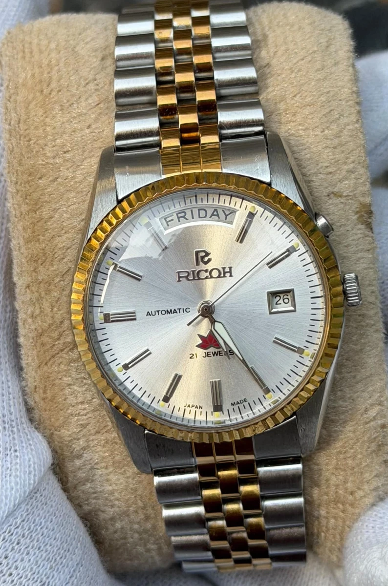 Ricoh Stainless Steel Case Mechanical (Automatic) Wristwatches for