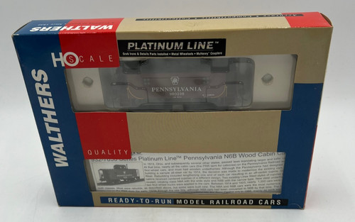 Walthers Platinum Line 932-27652 PRR Pennsy N6B cabina de madera caboose escala HO NUEVO EN CAJA | Condition: New