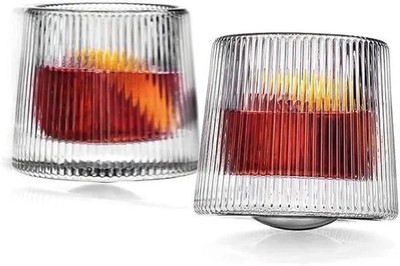Whiskyglas Becher Rotation Weinbecher Glaswaren Bierbecher für Kneipe 2 Stück