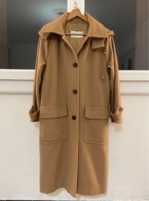 Max Mara Mantel XL 42   100 % Cammello neu, Premium-Qualität