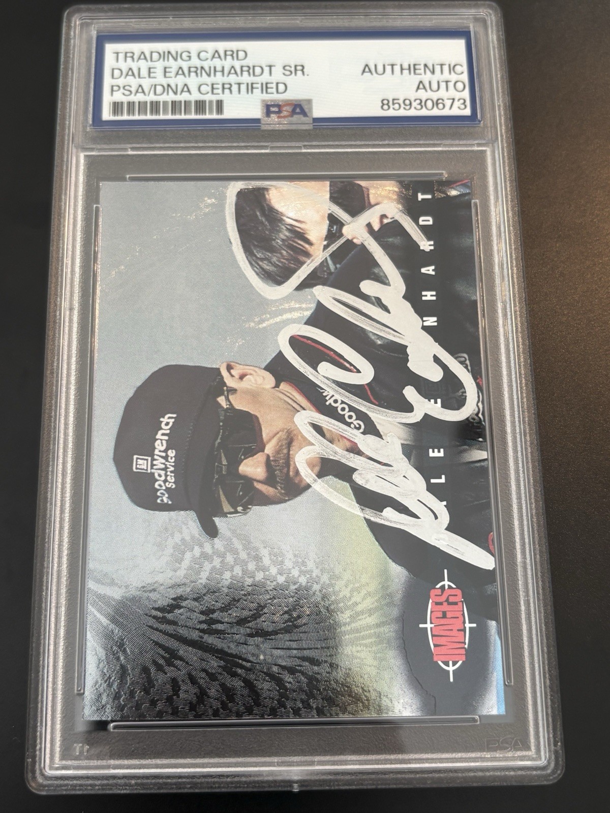 Signed 1995 Classic Images Dale Earnhardt Sr HOF Psa/Dna Auto Rare Must See! view 1