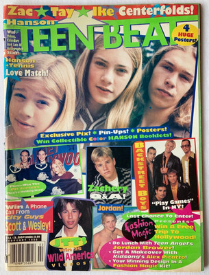 Teen Beat Magazine February 1998 Hanson - JTT - Backstreet Boys - Jordan Brower