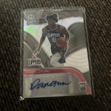 2020-21 Panini Spectra Aspiring Auto /49 Daniel Oturu #ASP-OT Rookie Auto RC
