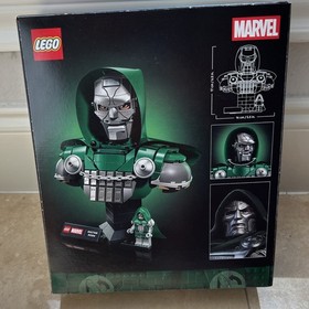 **IN HAND SHIPS ASAP** LEGO Marvel Doctor Doom Bust 76345 New Factory Sealed