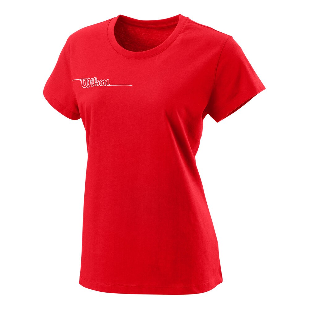 Футболка Wilson Damen Team Ii Tech Tee rot XS 3290₽