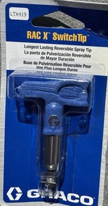 Graco RAC X LTX 419  Airless SwitchTip Spray Tip OEM  Reversible