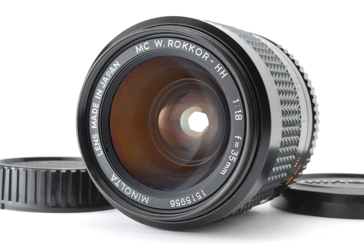 【整備＆テスト済 希少】動作◎ ミノルタ New MD 35mm F1.8 43 ミノルタ New MD 35mm F1.8 : オールドレンズのフォトベルゼ