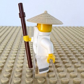 LEGO Ninjago Movie: Sensei Wu, STAFF, njo0354, 70612, MECH DRAGON, 2017