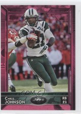 2015 Topps BCA Pink 56/499 Chris Johnson #177 3e3
