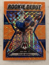 2022 Panini Mosaic - Rookie Debut Tylor Megill #RD-12 Reactive Orange Mosaic /99