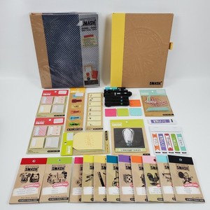 K & Company SMASH Mixed Lot - Journal, Binder, List Pads, Accessories