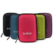 2.5" Hard Drive Case - Waterproof Shockproof Storage Bag for HDD Accessories