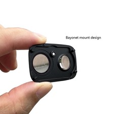 Wide-Angle Lens Attachment for DJI Osmo Pocket 4P, 110 FOV Expansion Pro