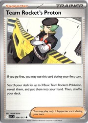 Team Rocket's Proton 208/217 Ascended Heroes
