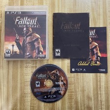 Fallout: New Vegas (Sony PlayStation 3, 2010) Complete in Box w/Manual