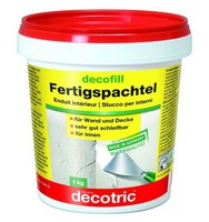 Decotric Decofill Fertigspachtel 1 Kg Fertigspachtel
