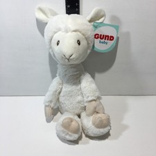 Gund Baby Toothpick Llama Large 18" Soft Plush Stuffed Animal White