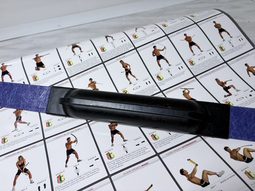 BodyBlade Classic 800 77 Blade Core Toner Strength Fitness 48" + Exercise Guide - 第 9/12 張圖片