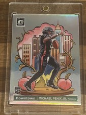 2024 Panini Donruss MICHAEL PENIX JR Rookie DOWNTOWN Case Hit RC SSP Falcons NFL