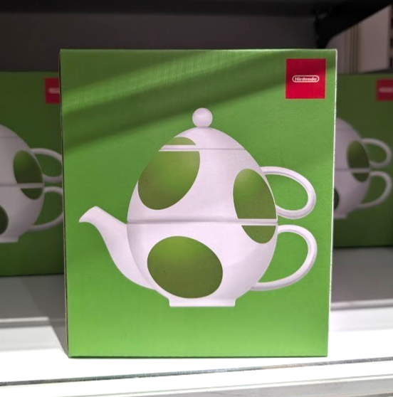 Japan Limited] Super Mario Yoshi's Egg Teapot & Cup Set Nintendo