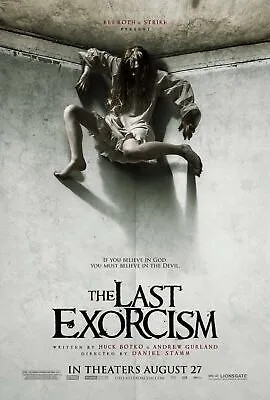 DER LETZTE EXORZISMUS, HUCK BOTKO, 2010, Repro Filmplakat, VINTAGE, HQ