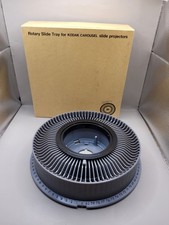 Rotary Slide Tray 80 for Kodak Carousel Projectors w Box Vintage