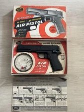 Vintage Marksman MPR .177 20 Shot BB Repeater Air Pistol w/ Box RARE