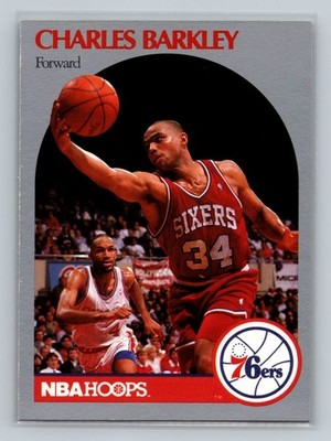 Charles Barkley 1990 Hoops Team Night Philadelphia 76ers #NNO Philadelphia 76ers