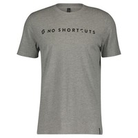 Scott No Shortcuts T-Shirt FüR Herren Light Grey Melange L