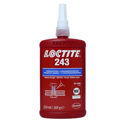 Loctite 243 Schraubensicherung mittelfest 50 ml - MHD 11/2027 
