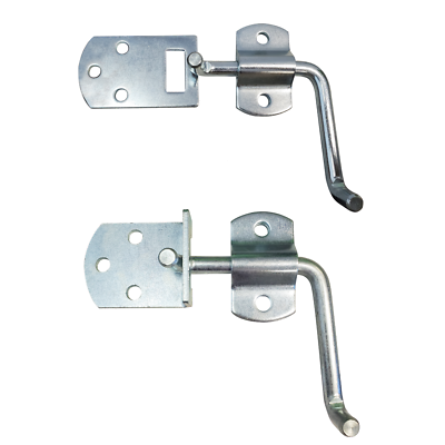#ad Straight and Corner Side Gate Stake Bed Latches Bracket Sets Stake Truck Trailer $146.28