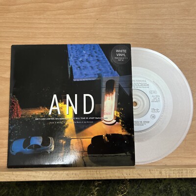 AND 7  Vinyl She s Lost Control/love Will Tear Us Apart - White Vinyl NM