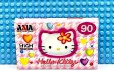 AXIA   HELLO KITTY   90  1999   JAPAN TYPE II   BLANK CASSETTE TAPE (1) (SEALED)