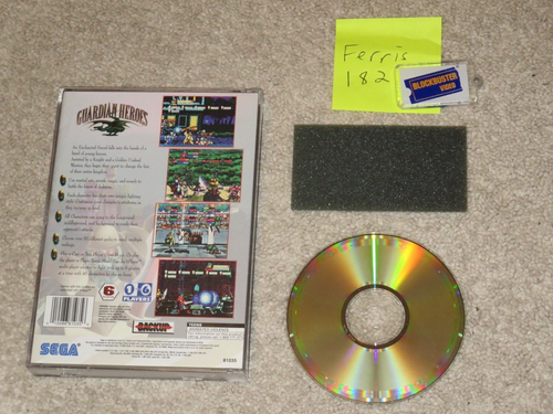 Ottime condizioni! Guardian Heroes Sega Saturn RARO 100% completo di scatola CIB spedizione veloce - Foto 2 di 4