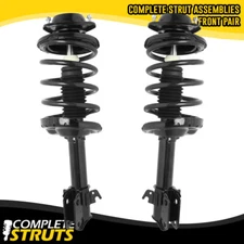 Front Pair Complete Struts & Coil Springs for 2010-2012 Subaru Outback Automatic