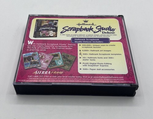 Sierra Home Hallmark Card Studio 2 Deluxe CD Set Windows 95/98 PC Vintage 2000 - Picture 8 of 14