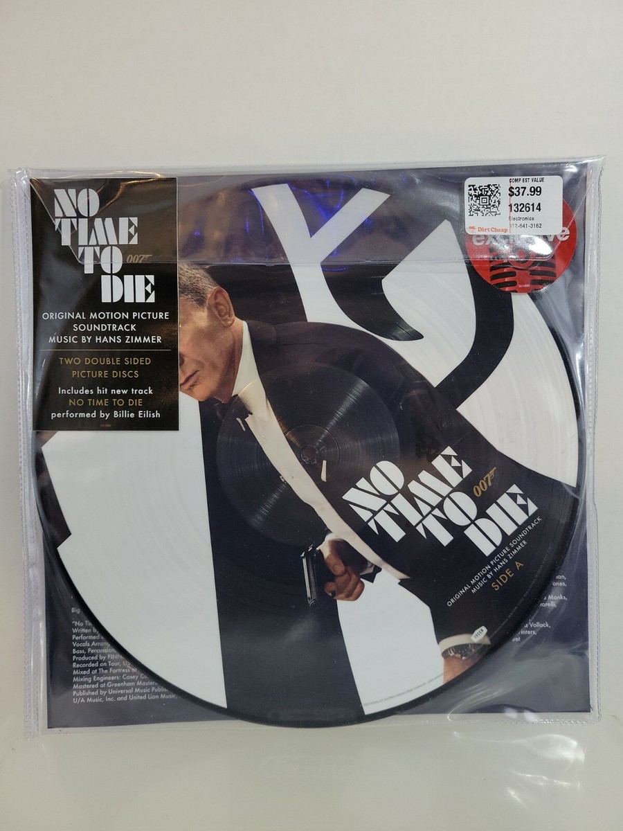 レア！NO TIME TO DIE オリジナルサウンドトラック レコード 2LP レア！NO TIME TO DIE オリジナルサウンドトラック レコード 2LP