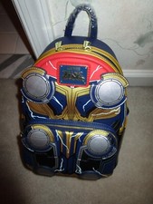 Loungefly Marvel Thor Love and Thunder Mini Backpack Glow in the Dark New w/ Tag