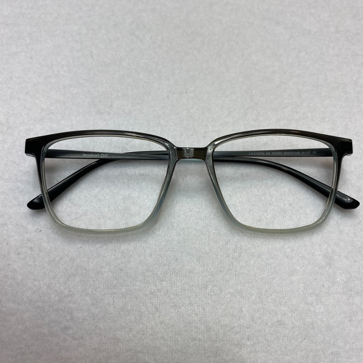 LensKart Air LA E14572 C2 Eyeglasses 53-17-145 M137