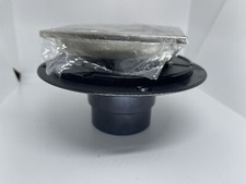 Square Shower Floor Drain with Flange, Stainless Steel, Brushed Nickel