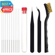 3D Printer Nozzle Cleaning Kit - 13 Pieces 3D Print Nozzle Cleaner Tools 0.4Mm C