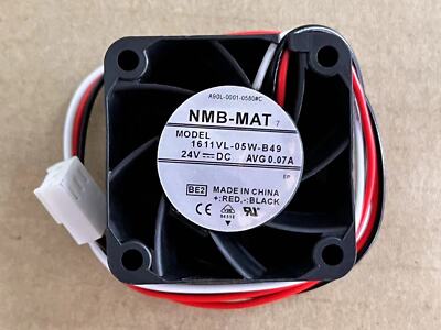1pc NMB 1611VL-05W-B49 24V 0.07A 4028 4CM 3-wire A90L-0001-0580#A/B/C Fanuc Fan
