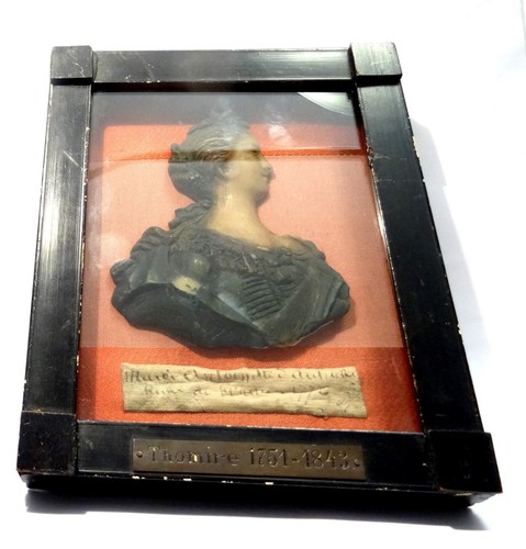 SKULPTUR PORTRÄT MARIA ANTOINETTE VON ÖSTERREICH SIGNIERT VON THOMIRE DATUM 1776 - Bild 11 von 11