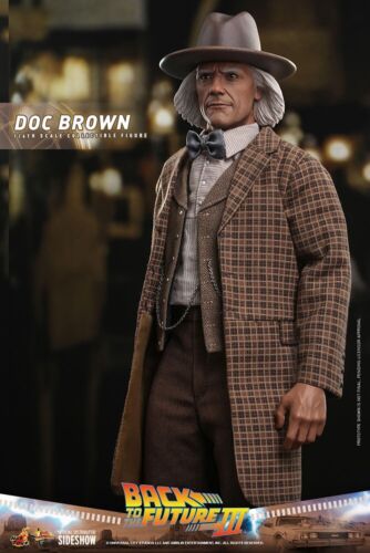 New Hot Toys MMS617 Back to the Future Part III 1/6 Doc Brown Action Figure Gift - Picture 10 of 23