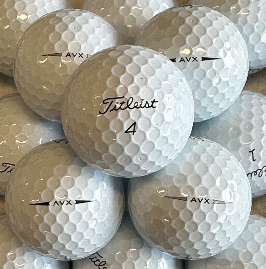 36 AAA Titleist AVX LIMITED Golf Balls 2019/2021 - SUPREME VALUE + FREE SHIPPING