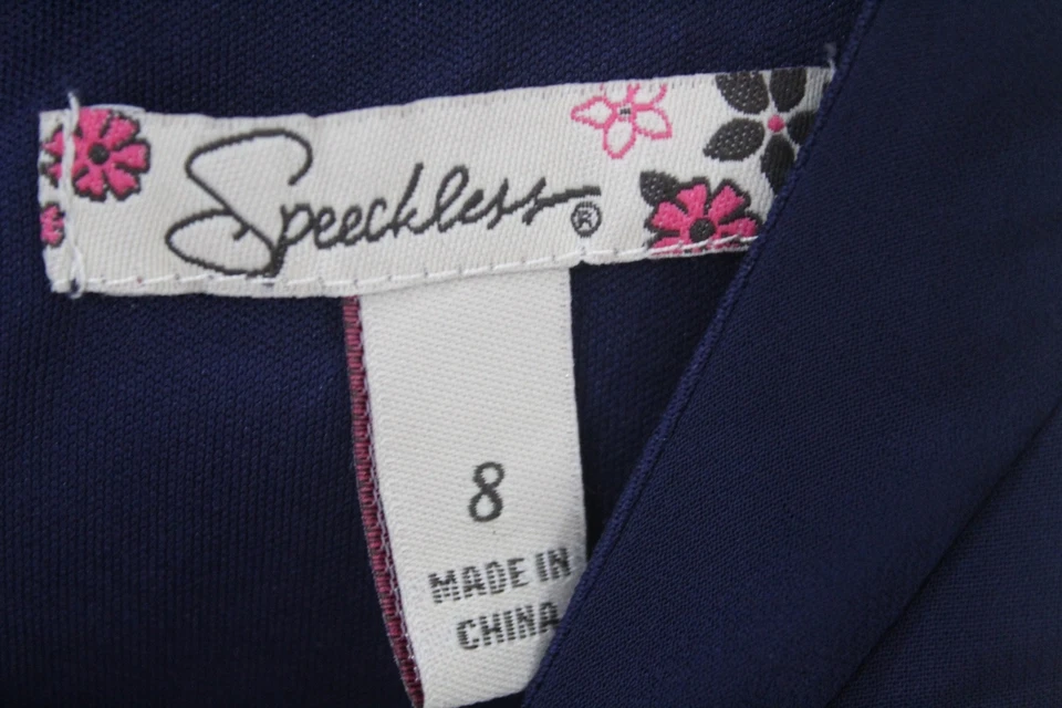 Clothing Lot 5 pcs Speechless & Sequin Hearts Youth Girls Sz 8 Medium Vest Dress - Image 4 of 4